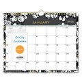 Blue Sky Baccara Dark Wall Calendar, 11 x 8 3/4, 2020 116052